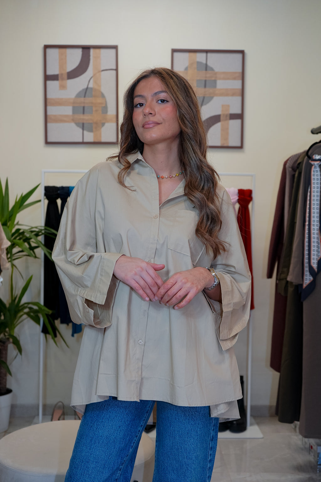 Chemise évasé